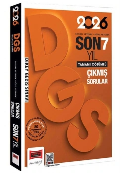 Yargı 2026 Dgs Sayısal Sözel Son 7 Yıl Çıkmış Sorular