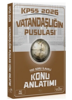 CBA KPSS VATANDAŞLIĞIN PUSULASI KONU ANLATIM +700 SORU