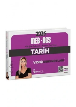 MEB AGS TARİH VİDEO DERS NOTLARI HOCA KAFASI