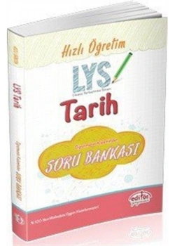 EDİTÖR YGS LYS TARİH SORU BANK.ÖĞR KALEMİNDEN