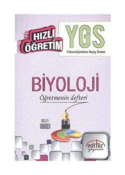 EDİTÖR YGS BİYOLOJİ KONU A.ÖĞR DEFTERİ