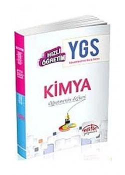 EDİTÖR YGS KİMYA KONU A. ÖĞR DEFTERİ