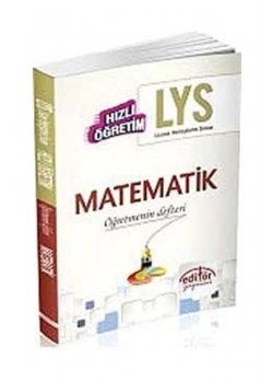 EDİTÖR LYS MATEMATİK ÖĞRETMENİN DEFTERİ