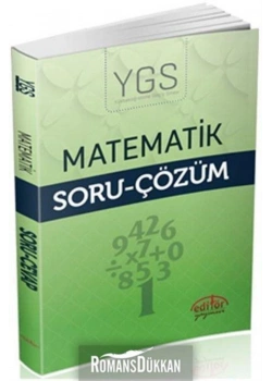 EDİTÖR YGS MATEMATİK SORU-ÇÖZÜM