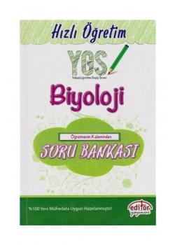 EDİTÖR YGS BİYOLOJİ SORU BANKASI