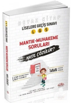 LGS MANTIK MUHAKEME SORULARI   EDİTÖR