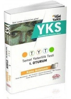 EDİTÖR YKS TEMEL YETERLİLİK 1.OTURUM KONU ANLATIM