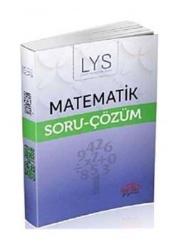 EDİTÖR LYS MATEMATİK SORU ÇÖZÜM