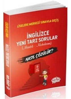 EDİTÖR LGS İNGİLİZCE YENİ TARZ SORULAR