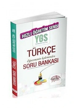 EDİTÖR YGS TÜRKÇE SORU BANK.ÖĞR KALEMİNDEN