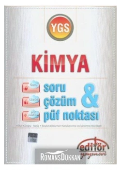 EDİTÖR YGS KİMYA SORU ÇÖZÜM PÜF NOKTASI