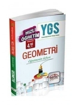 EDİTÖR YGS GEOMETRİ ÖĞRETMENİN DEFTERİ