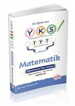 EDİTÖR YKS MATEMATİK DERS NOTLARI 1.OTURUM