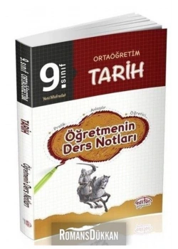 EDİTÖR 9.SINIF TARİH ÖĞRETMENİN DERS NOTLARI
