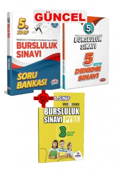 EDİTÖR 5.SINIF 1.DÖNEM BURSLULUK SINAVI SORU BANKASI