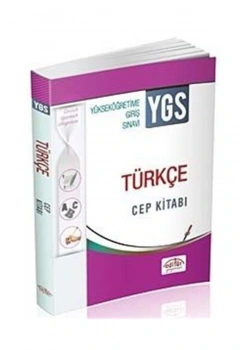 EDİTÖR YGS TÜRKÇE CEP KİTABI