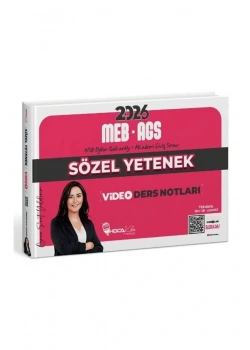 2026 Meb Ags Sözel Yetenek Video Ders Notları  Hocakafası