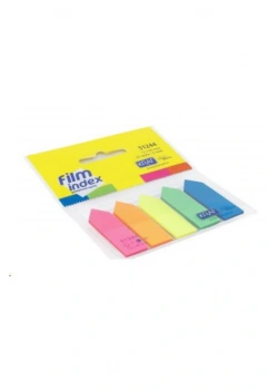 KRAF INDEX FILM (PP) 12X44MM OK ŞEKİLLİ 5 RENK X 25 YP