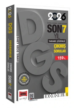 *Kampanya*Yargı 2026 Dgs Sayısal Sözel Son 7 Yıl Çıkmış Çözümlü Sorular