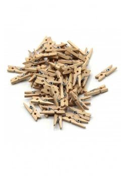 U-4 MANDAL Mini Öğrenci Mandalı Naturel U4-1068