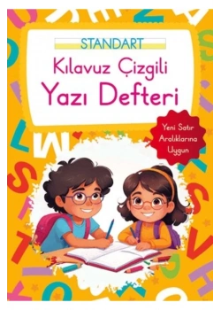 PARILTI YAZI DEFTERİ - KILAVUZ ÇİZGİLİ (BÜYÜK BOY)