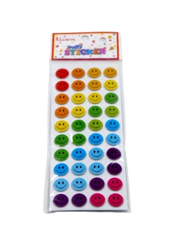 TİCON.TPS-001/14.PUFFY STİCKER GÜLEN YÜZ KOD:348871