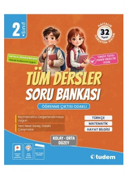 Tudem 2.Sınıf Tüm Dersler Soru Bankası Öğrenme Çıktısı Odaklı