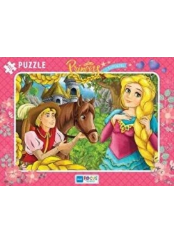 BLUE FOCUS 72 PARÇA PUZZLE RAPUNZELL MAVİ LALE