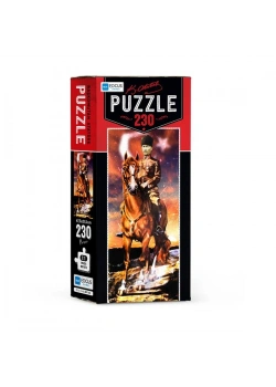 BAŞKOMUTAN ATATÜRK PUZZLE 230 PARÇA MAVİ LALEL