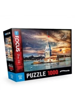 MAIDENS TOWER PUZZLE 1000 PARÇA MAVİ LALE