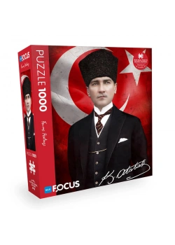 ATATÜRK PUZZLE 1000 PARÇA MAVİ LALE
