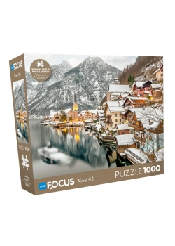 Blue Focus Puzzle 1000 Parça Mavi Lale