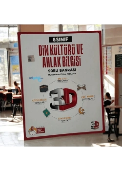 3D 8.SINIF DİN KÜLTÜRÜ AHLAK BİLGİSİ SORU BANKASI