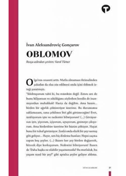 OBLOMOV İVAN ALEKSANDROVİÇ GONÇAROV TURKUVAZ