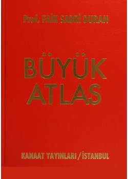 Kanaat Büyük Atlas  ( Golden ) Ciltli     Prof.Faik Sabri Duran