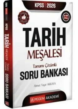 PEGEM KPSS 2026 TARİH MEŞALESİ ÇÖZÜMLÜ SORU BANKASI