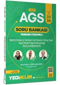 2026 MEB AGS ÖĞRETİM YÖNTEM TEKNİKLERİ SINIF YÖNETİMİ ÇÖZÜMLÜ SORU BANKASI YEDİİKLİM