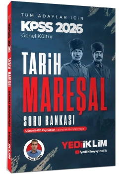 KPSS TÜM ADAYLAR TARİH MAREŞAL SORU BANKASI YEDİİKLİM