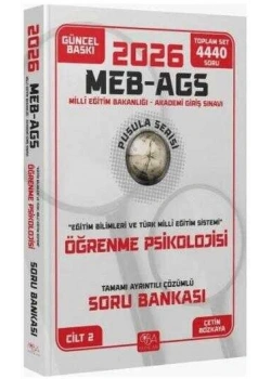 CBA 2026 MEB AGS ÖĞRENME PSİKOLOJİSİ ÇÖZÜMLÜ SORU BANKASI PUSULA SERİSİ