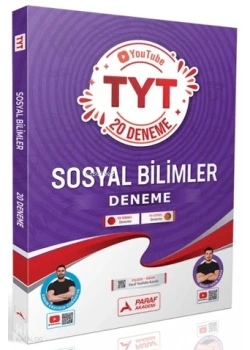 PARAF TYT SOSYAL BİLİMLER 20 DENEME