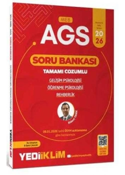 2026 MEB AGS GELİŞİM PSİKOLOJİSİ REHBERLİK SORU BANKASI YEDİİKLİM