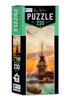 Kız Kulesi Puzzle 230 Parça Mavi Lale