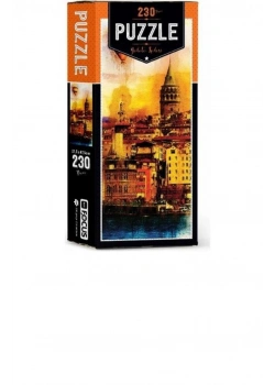 GALATA KULESİ PUZZLE 230 PARÇA MAVİ LALE