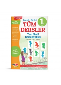 1.Sınıf Tüm Dersler Yeni Nesil Soru Bankası Dikkat Atölyesi