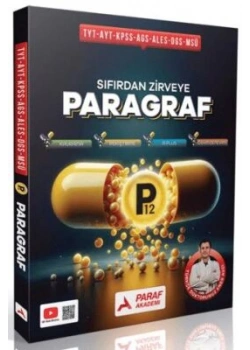 PARAF TYT AYT KPSS AGS ALES DGS SIFIRDAN ZİRVEYE PARAGRAF P12