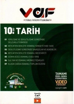 Çap 10.Sınıf Tarih Video Anlatım Fasikülleri