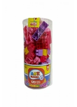 VAKUMLU 120 PARÇA PASTEL RENKLİ BLOK