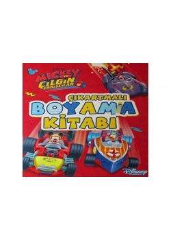 Mickey Roadster Çıkartmalı Boyama  Doğan Egmont