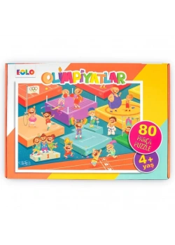 Eolo Kutulu 80 Parça Puzzle Oli̇Mpi̇Yatlar