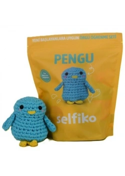 SELFİKO PENGU ÖRGÜ ÖĞRENME SETİ